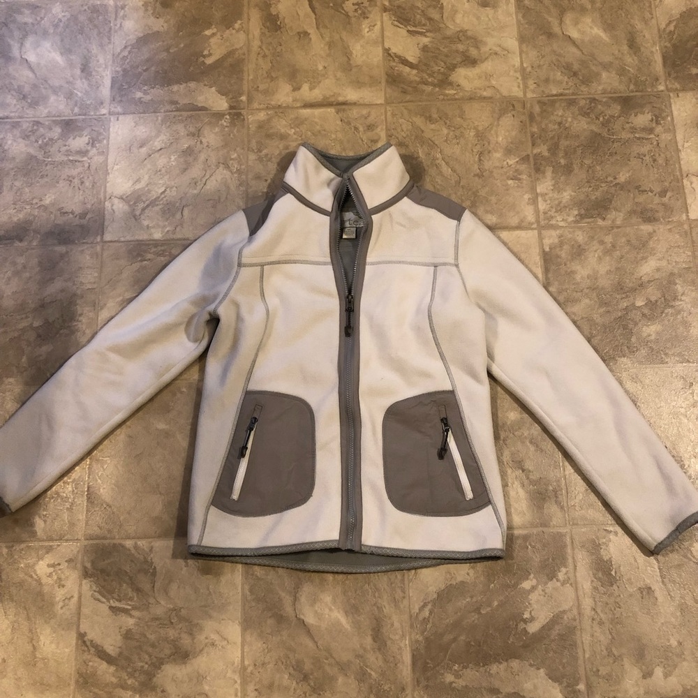 White Fleece Jacket